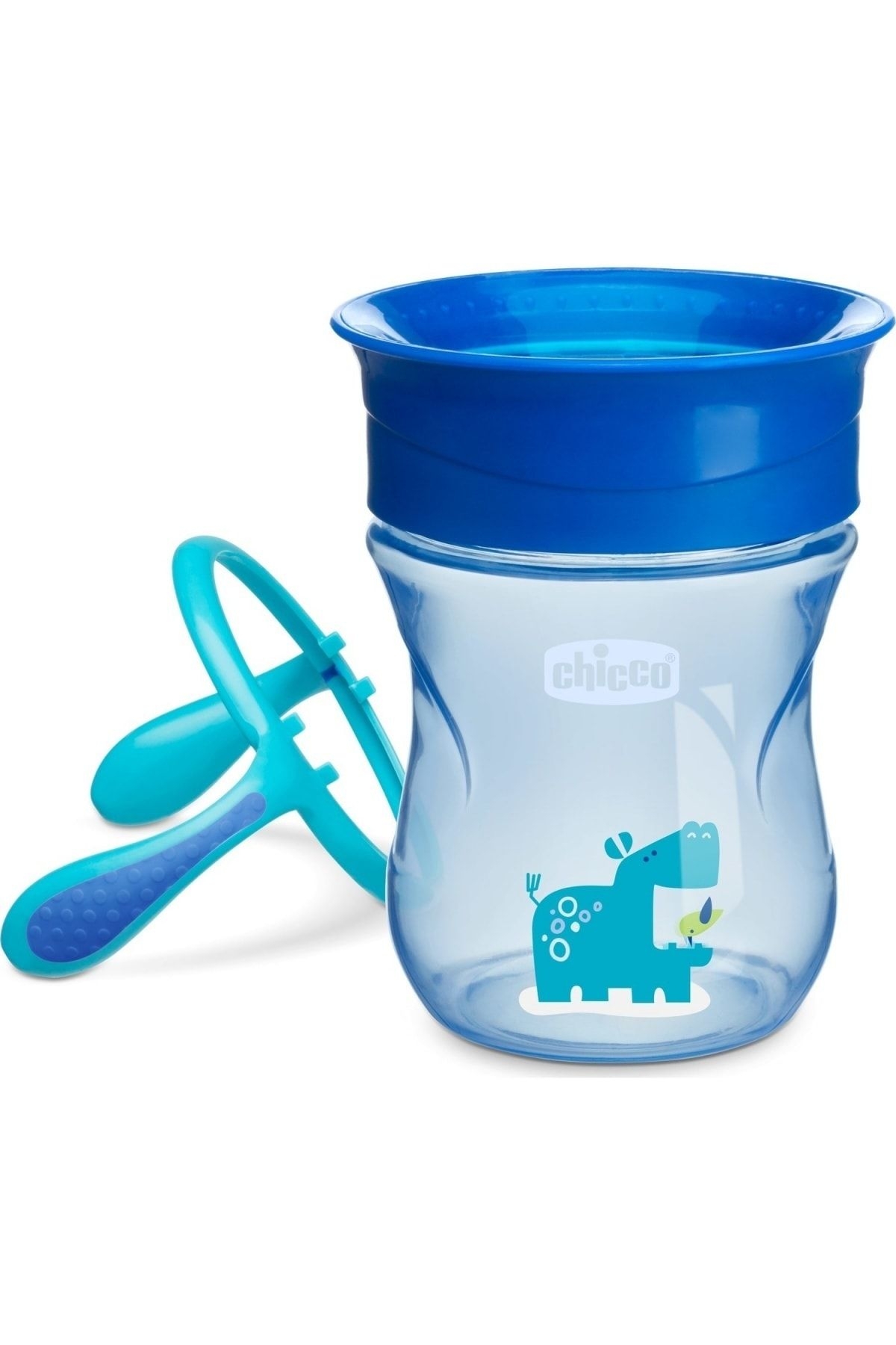 Chicco%20Kız%20Bebek%20360%20Derece%20Dönen%20Mavi%20Bardak%2012%20Ay+%20200%20Ml